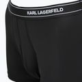 Boxer da uomo KARL LAGERFELD Stripe Logo Micro Trunk 3 paia black 4