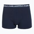 Boxer uomo KARL LAGERFELD Logo Trunk 3 paia navy 2