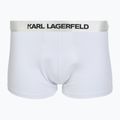 Boxer uomo KARL LAGERFELD Elastic Trunk confezione da 3 black/white/grey 2