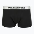 Boxer uomo KARL LAGERFELD Elastic Trunk confezione da 3 black/white/grey 4