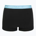 Boxer uomo KARL LAGERFELD Logo Trunk Colorband 3 paia dark sea/indigo/blue 3