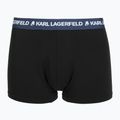 Boxer uomo KARL LAGERFELD Logo Trunk Colorband 3 paia dark sea/indigo/blue 5