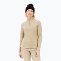 Felpa da donna Protest PRTRemutez 1/4 Zip Active bamboo beige