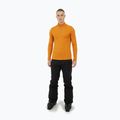 Felpa da uomo Protest Rewill 1/4 Zip Active caramel yellow 2
