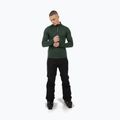 Felpa uomo Protest Rewill 1/4 Zip Active kale green 2
