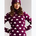 Pile donna Protest PRTSwana 1/4 Zip Active current purple 5