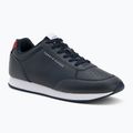 Tommy Hilfiger Lo Runner Pu Mix desert sky scarpe da uomo