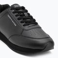 Scarpe da uomo Tommy Hilfiger Lo Runner Pu Mix nero 7