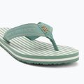 Tommy Hilfiger donna Stripes Beach Sandal infradito verde affascinante 7