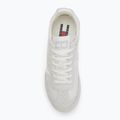 Scarpe Tommy Jeans donna Tjw Retro Runner Cleated YBL ecru 5