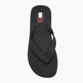 Sandalo da spiaggia Tommy Jeans uomo nero 5