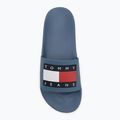 Tommy Jeans Pool Slide Ess DBX costa blu infradito da uomo 5