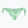 Tommy Hilfiger - Slip bikini con laccetti laterali Stampa floreale tropicale aop verde