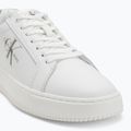 Calvin Klein scarpe da uomo YM0YM00681 Chunky Cupsole Monologo Lth triple bright white/rock ridge 7