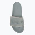 Calvin Klein infradito uomo HM0HM01437 Adj Pool Slide TPU granito road 5
