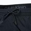 Calvin Klein KM0KM01081 Uomo Pantaloncini da bagno medi con doppia fascia in vita, nero 3