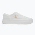 Scarpe da ginnastica Calvin Klein donna YW0YW01763 Vulc Flatform Low Cv MG triplo bianco brillante 2