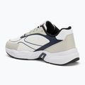 Calvin Klein scarpe donna YW0YW01887 Retro Tennis Knit Mg bianco brillante/argento bich/navy 3