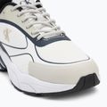 Calvin Klein scarpe donna YW0YW01887 Retro Tennis Knit Mg bianco brillante/argento bich/navy 7