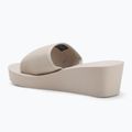 Calvin Klein infradito donna YW0YW01725 Beach Wedge Slide Canvas guscio d'uovo 3
