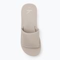 Calvin Klein infradito donna YW0YW01725 Beach Wedge Slide Canvas guscio d'uovo 5