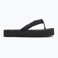 Donna Calvin Klein YW0YW01723 Sandalo da spiaggia Flatform Ttxr Satin triple nero infradito 2