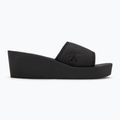 Calvin Klein infradito donna YW0YW01725 Beach Wedge Slide Canvas triple nero 2