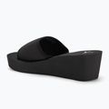 Calvin Klein infradito donna YW0YW01725 Beach Wedge Slide Canvas triple nero 3