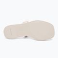 Calvin Klein infradito donna HW0HW02417 Double Bar Slide - Gelatina tortora 4