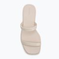 Calvin Klein infradito donna HW0HW02417 Double Bar Slide - Gelatina tortora 5