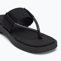 Infradito Calvin Klein donna YW0YW01717 Sq Low Wedge Sandal Rope triple black 7