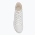 Scarpe da ginnastica Calvin Klein donna YW0YW01764 Vulc Flatform Mid Cv Mg triplo bianco brillante 5