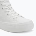 Scarpe da ginnastica Calvin Klein donna YW0YW01764 Vulc Flatform Mid Cv Mg triplo bianco brillante 7