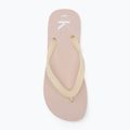 Calvin Klein infradito donna YW0YW01829 Sandalo da spiaggia trasparente in Tpu rosa whisper/bianco brillante 5