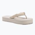 Donna Calvin Klein YW0YW01723 Sandalo da spiaggia Flatform Ttxr Raso triplo guscio d'uovo infradito