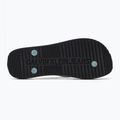 Calvin Klein infradito donna YW0YW01719 Beach Sandal Monologo Tpu nero/blu nuvoloso 4