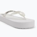 Calvin Klein YW0YW01830 Sandalo da spiaggia Flatform Tpu bianco/nero infradito 7