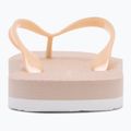 Calvin Klein infradito donna YW0YW01720 Tong+ Tpu Metallic whisper pink/bianco brillante 6