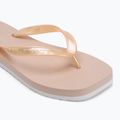Calvin Klein infradito donna YW0YW01720 Tong+ Tpu Metallic whisper pink/bianco brillante 7