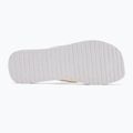 Calvin Klein infradito donna YW0YW01720 Tong+ Tpu Metallic eggshell/bright white 4