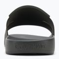 Calvin Klein infradito uomo HM0HM01752 Pool Slide Double T oliva scuro 6