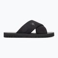 Uomo Calvin Klein YM0YM01223 Cross Sandal Crxs Tx triple black infradito 2