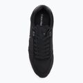 Scarpe da uomo Calvin Klein YM0YM01217 Runner Sock Laceup Mg Canvas triple nero 5