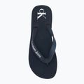 Uomo Calvin Klein YM0YM01267 Sandalo da spiaggia trasparente Tpu navy/bianco brillante infradito 5