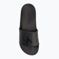 Calvin Klein YM0YM01269 Uomo Slide Aop Print triple nero infradito 5