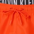 Calvin Klein KM0KM01093 Uomo Intense Power Medium Double WB Pantaloncini da bagno con fenicottero e peperoncino 3
