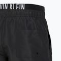 Calvin Klein KM0KM01093 Uomo Intense Power Medium Double WB pvh pantaloncini da bagno neri 4