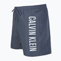 Pantaloncini da bagno Calvin Klein uomo KM0KM01092 Intense Power Medium Coulisse grisaglia 3