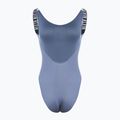 Costume intero donna Calvin Klein KW0KW02754 Intense Power Rib Scoop Back One Piece-RP grisaglia 2