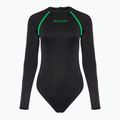 Costume intero donna Calvin Klein KW0KW02790 Intense Power Move Rashguard One Piece pvh nero
